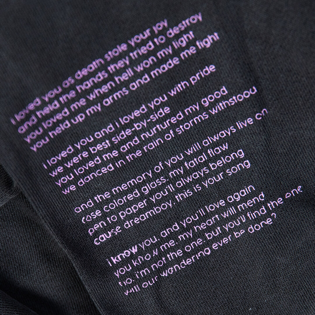 (Misprint) DREAMBOY Lyric Hoodie